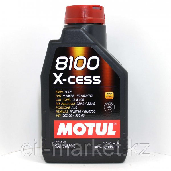 Моторное масло MOTUL 8100 X-cess 5W-40 1л