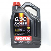 MOTUL Моторное масло 8100 X-cess 5W-40 5л
