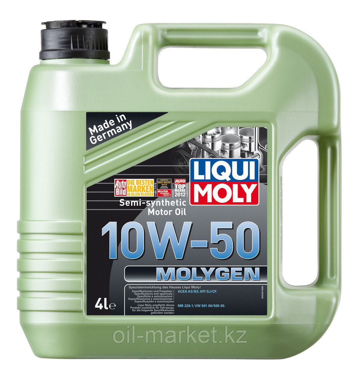 Моторное масло LIQUI MOLY MOLYGEN 10W50 4L