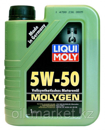 Моторное масло LIQUI MOLY MOLYGEN 5W50 1 L