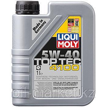 Моторное масло LIQUI MOLY TOP TEC 4100 5W40 1л - фото 1 - id-p43420307