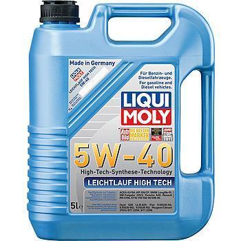 Моторное масло LIQUI MOLY LEICHTLAUF HIGH TECH 5W-40 5л, фото 2