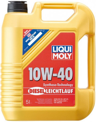 Моторное масло LIQUI MOLY DIESEL LEICHTLAUF 10W-40 5л, фото 2