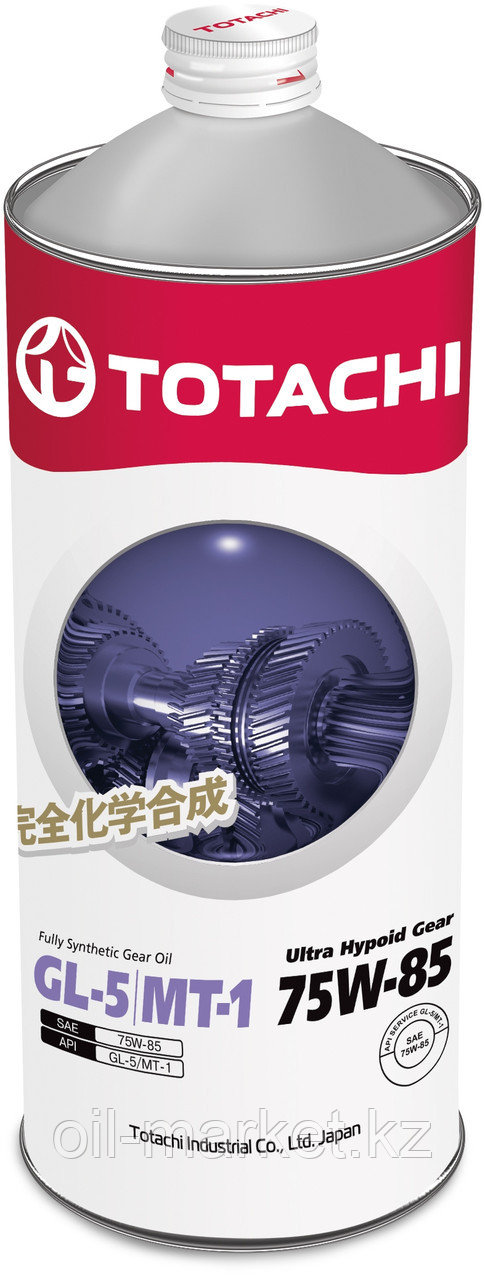 Трансмиссионное масло TOTACHI Ultra Hypoid Gear Fully Syn GL-5/MT-1 75W-85 1L - фото 1 - id-p43420412