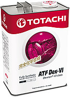 Масло для АКПП TOTACHI ATF Dexron- VI 4L