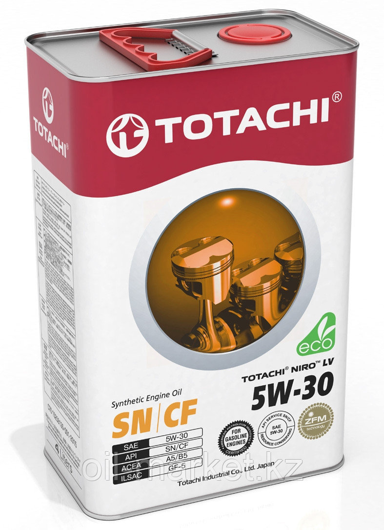 TOTACHI NIRO Моторное масло LV SN Synthetic 5W-30 4L