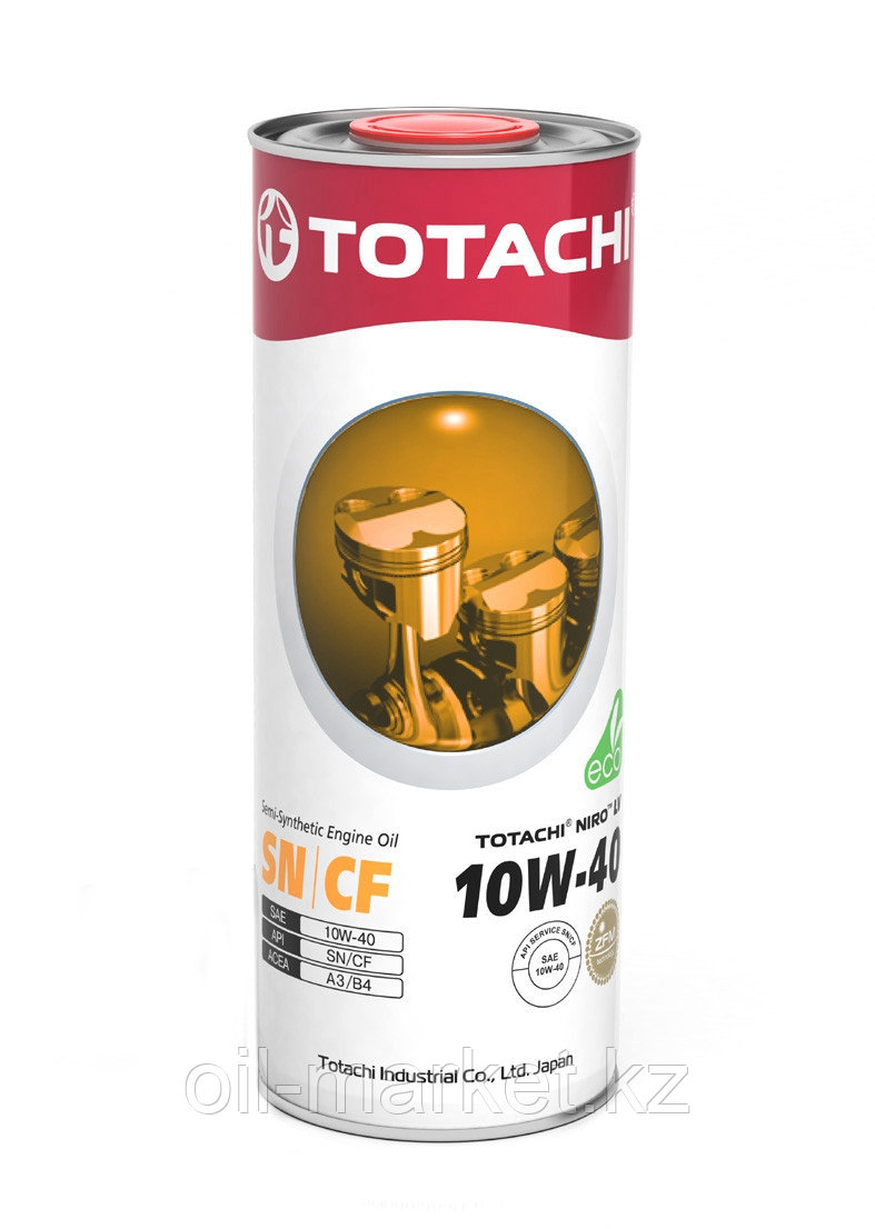 Моторное масло TOTACHI NIRO LV Semi-Synthetic SN/CF A3/B4 10W-40 1L