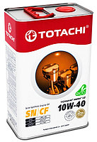 Моторное масло TOTACHI NIRO LV Semi-Synthetic SN/CF A3/B4 10W-40 4L