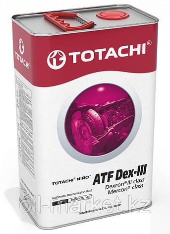 Масло для АКПП TOTACHI NIRO ATF DEXRON-III гидрокрекинг 4L, фото 1
