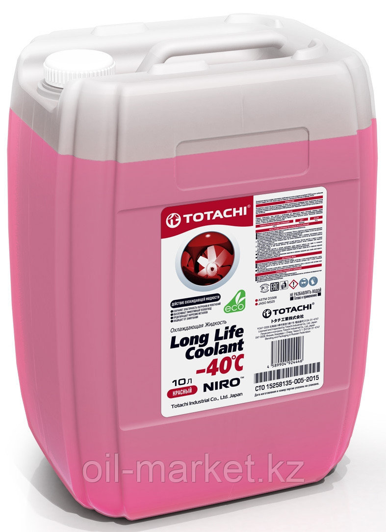 Антифриз TOTACHI NIRO LONG LIFE COOLANT Red 10л. (Красный)