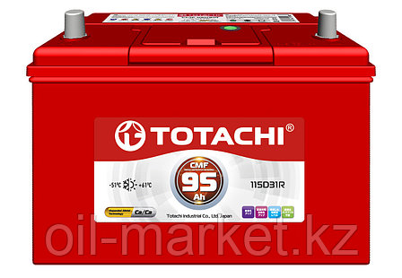 Аккумулятор TOTACHI 95 А/ч CMF - 115D31R, фото 1