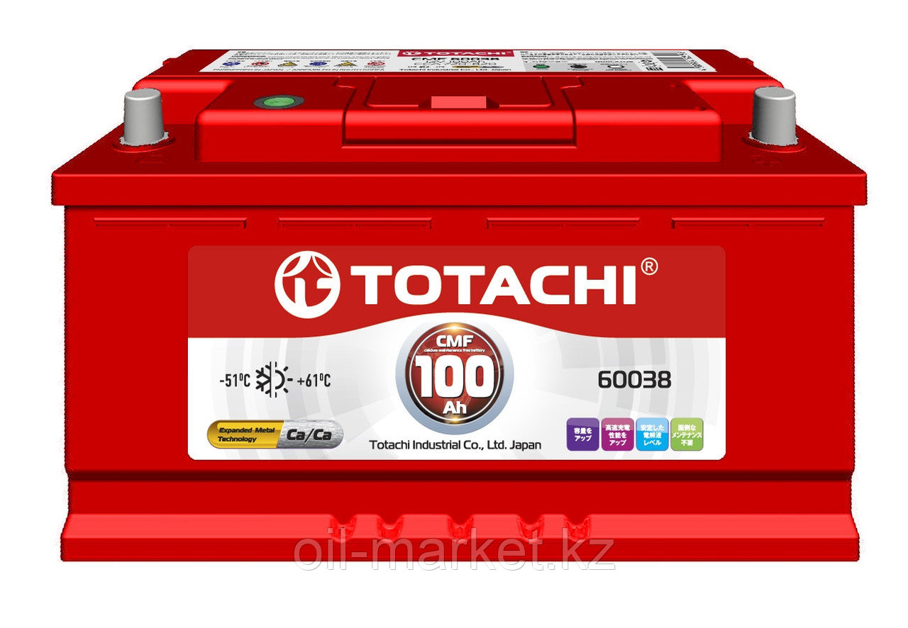Аккумулятор TOTACHI 100 А/ч CMF - 60038 - фото 1 - id-p43420487