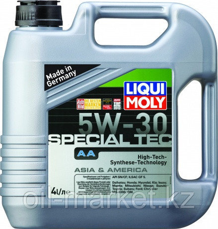 LIQUI MOLY Моторное масло SPECIAL ТЕС AA 5W30 5L
