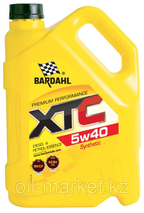 Моторное масло BARDAHL XTC 5W-40 5 л