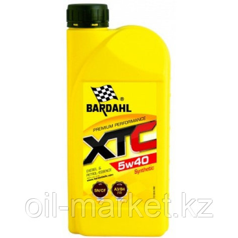 Моторное масло BARDAHL XTC 5W-40 1 л, фото 2