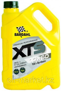 Моторное масло BARDAHL XTS 10W-60 5 л - фото 1 - id-p46459057