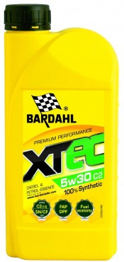 Моторное масло BARDAHL XTEC 5W-30 C2 1 л