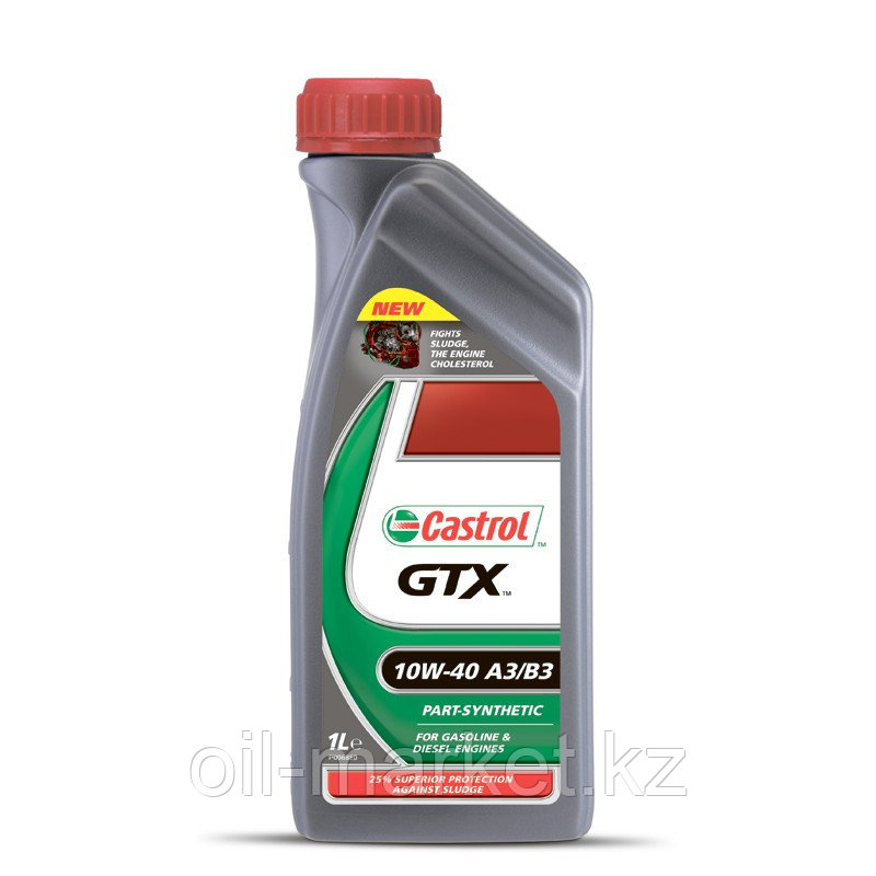 Моторное Масло Castrol GTX Ultraclean 10W-40 A3/B4 1л.