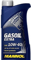 Моторное масло MANNOL Gasoil Extra 10w40 1 литр