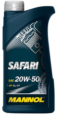 Моторное масло MANNOL Safari 20w50 1 литр