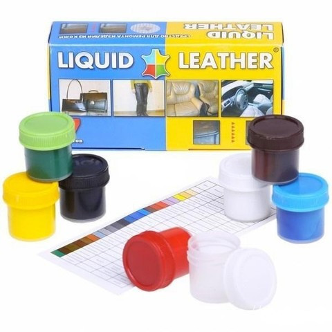 Средство для ремонта кожаных изделий LIQUID LEATHER [Жидкая кожа 7 цветов] - фото 1 - id-p46535336