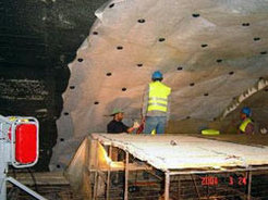 Применение геотекстиля при строительстве тоннелей