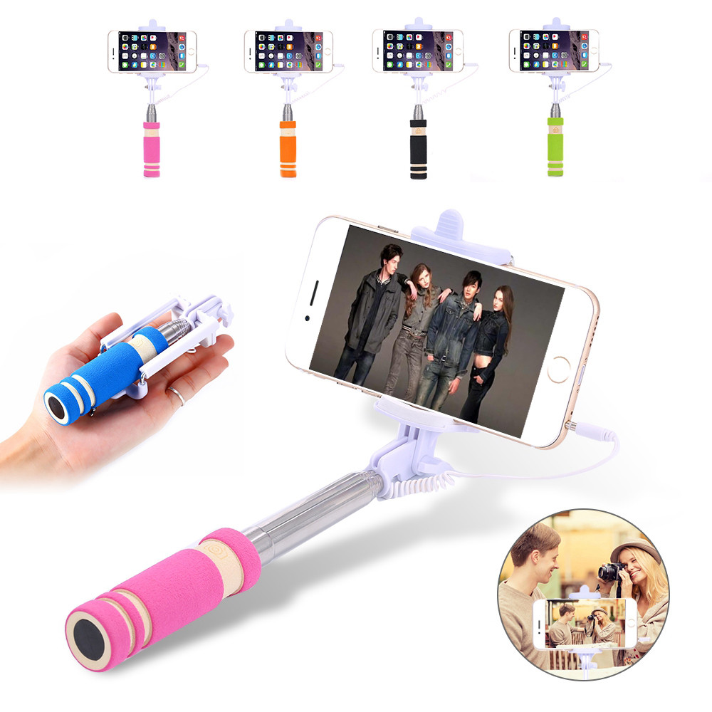 Монопод (палка) для селфи фото розовый "MINI MONOPOD" : продажа, цена в ...