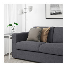 Диван 2-местный ВИМЛЕ Гуннаред классический серый ИКЕА, IKEA , фото 3