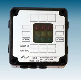 Сигнализатор трехканальный МС-3 - фото 1 - id-p46560525