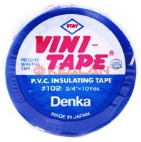 ИЗОЛЕНТА VINI-TAPE японская ПВХ DENKA оригинал синяя