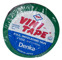 ИЗОЛЕНТА VINI-TAPE японская ПВХ DENKA оригинал зеленая