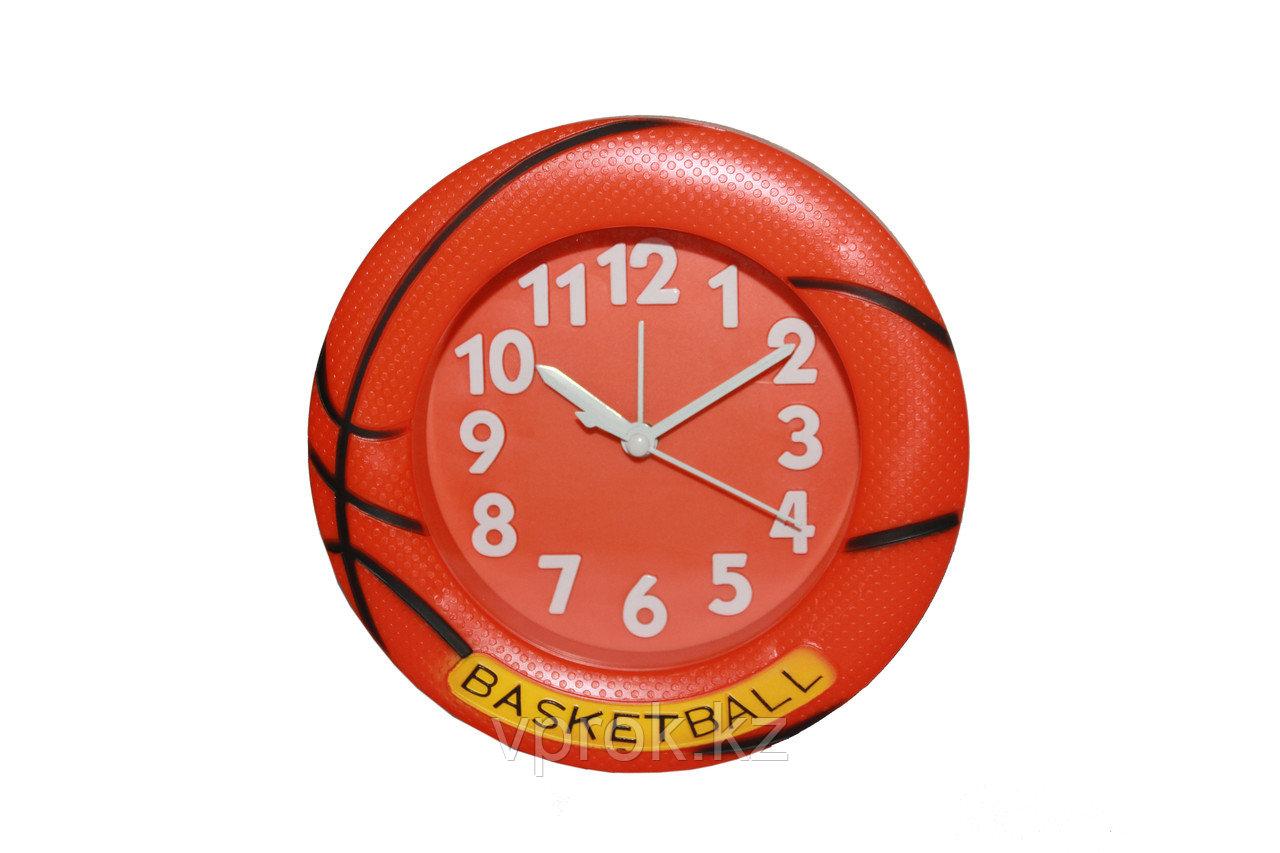 Настольный будильник "Баскетбол", оранжевый - фото 1 - id-p46561031