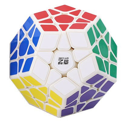Мегаминкс MoFangGe Qiheng Megaminx (белый), фото 2