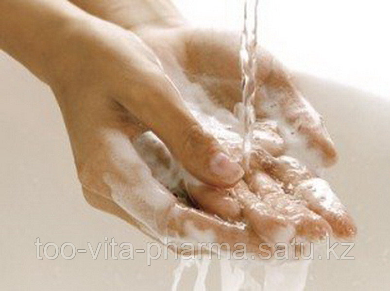 Жидкое мыло с дезинфицирующим эффектом 1 л - фото 1 - id-p46561116