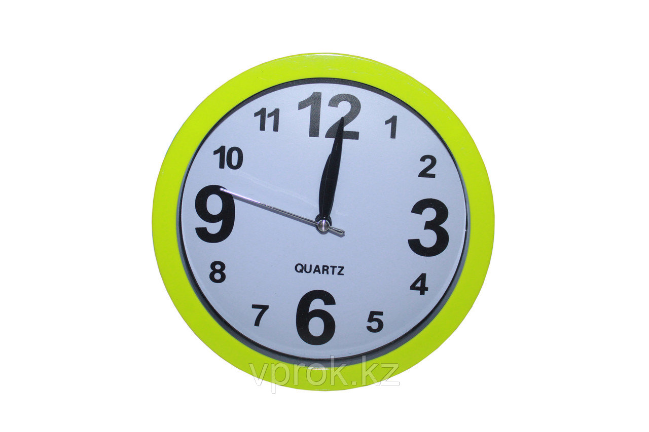 Настольные часы "Quartz", зеленые
