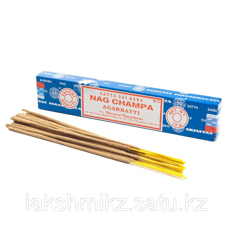 Благовония "Наг Чампа", 15гр (Satya Sai Baba Nag Champa)