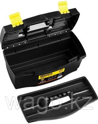 ЩИК ДЛЯ ИНСТРУМЕНТОВ STAYER 38110-18_Z02, STANDARD, ПЛАСТИКОВЫЙ, 480 Х 250 Х 240 ММ, 19 ДЮЙМОВ, фото 2