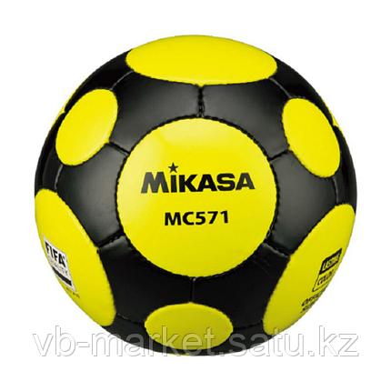 Футбольный мяч MIKASA MC 571 YBK FIFA, фото 2