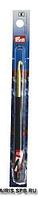 195177 Крючок для вязания с цветной ручкой, алюминий, 4,5 мм*14 см, Prym