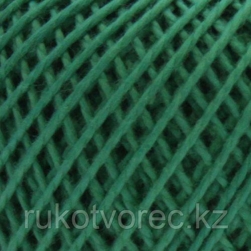 Нитки Ирис (100% хлопок),3906 зеленый), фото 1