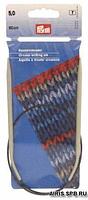 211292 Спицы круговые алюмин., серый цв. 60 см 5,00 мм Prym