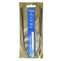 941150 Спицы круговые, металл, 100 см*5 мм, Hobby&Pro