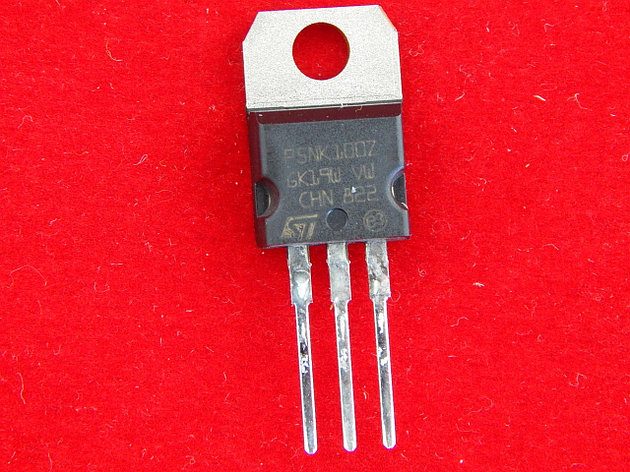 STP5NK100Z, Силовой МОП-транзистор 3.5 А, 1 кВ, фото 2