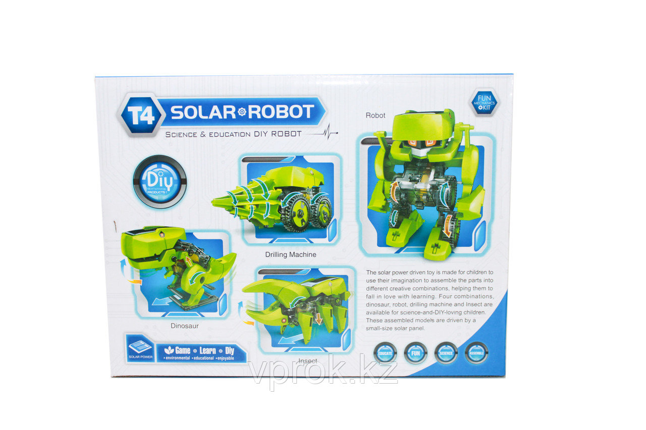 Конструктор Solar Robot T4 ( солевой динозавр )
