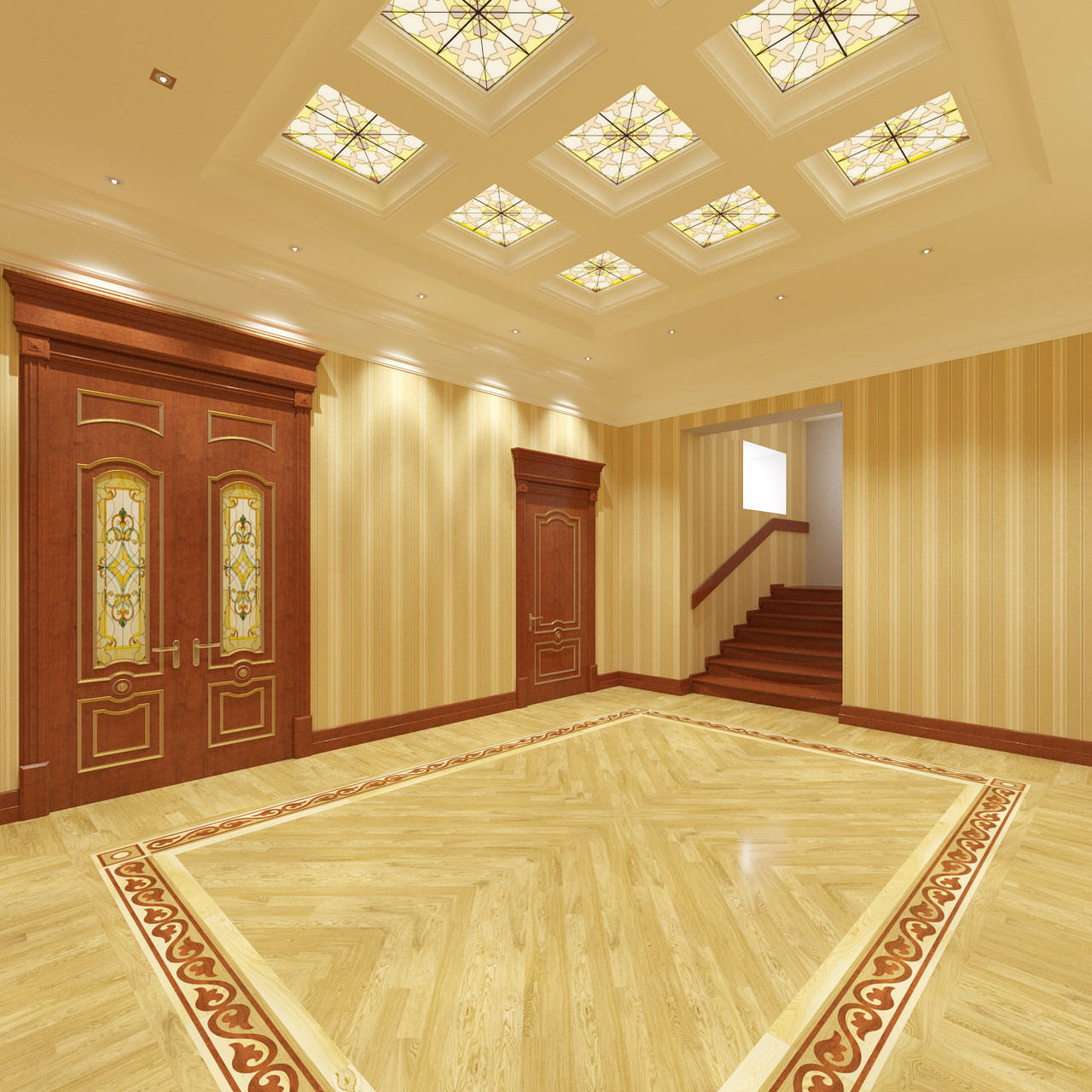 Дизайн холла в классическом исполнении - фото 2 - id-p46590614