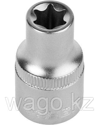 ГОЛОВКА ТОРЦОВАЯ ЗУБР 27719-11, МАСТЕР, (1/2), CR-V, E-TORX, ХРОМАТИРОВАННОЕ ПОКРЫТИЕ, E11, фото 2