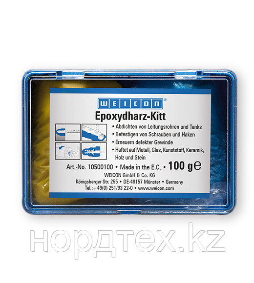 Пластическая замазка WEICON Epoxy Resine Putty (400 гр)