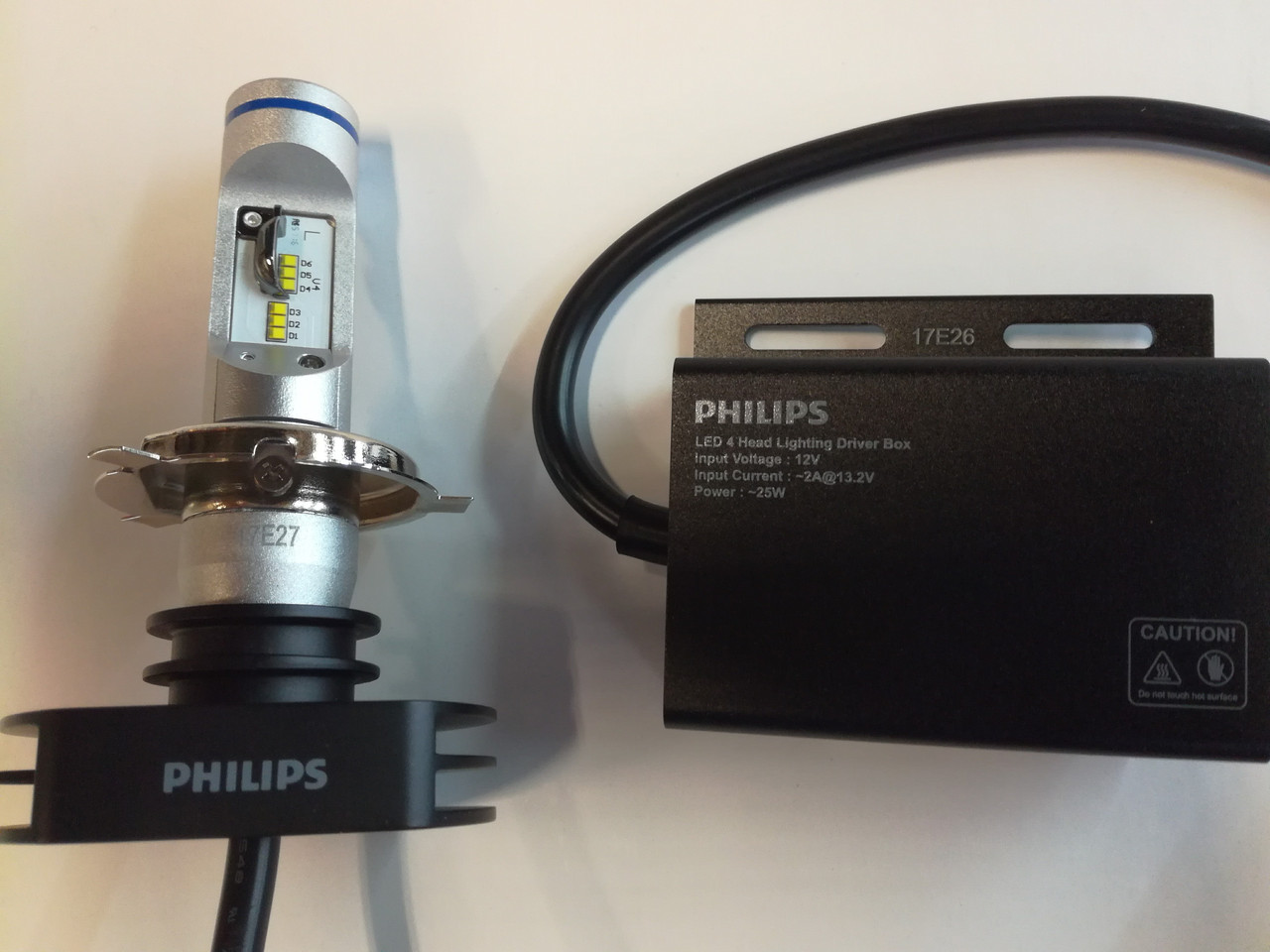 Светодиодные лампы H4 Philips X-Treme Ultinon - фото 3 - id-p46594546
