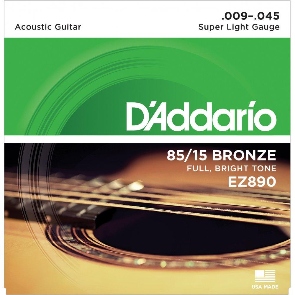 Струны для акустической гитары Daddario EZ 890