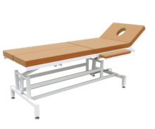 Массажный стол с электромеханической  регулировкой высоты
